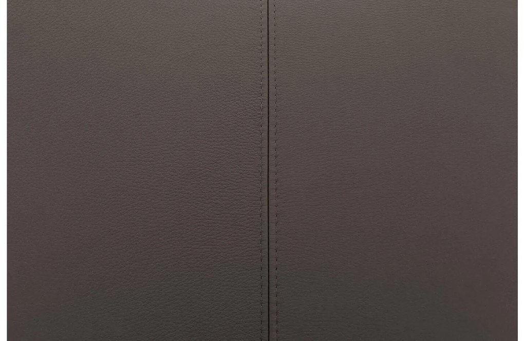 Goossens Eetkamerstoel Funk RVS Poten grijs leer leuning en Transparant skater wiel met rvs kapmet wielen, modern design