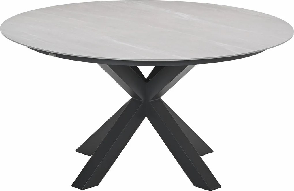 Garden Impressions Duuk tuintafel rond 150 cm - Napoli sand