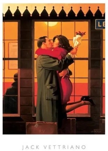 Kunstdruk Back Where You Belong, 1996, Jack Vettriano