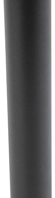 Moderne buitenlamp zwart 80 cm IP44 - Gleam