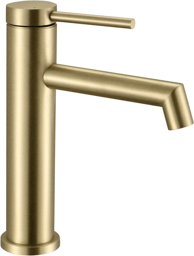 Wastafelkraan Rea Foss Gold Brush Low