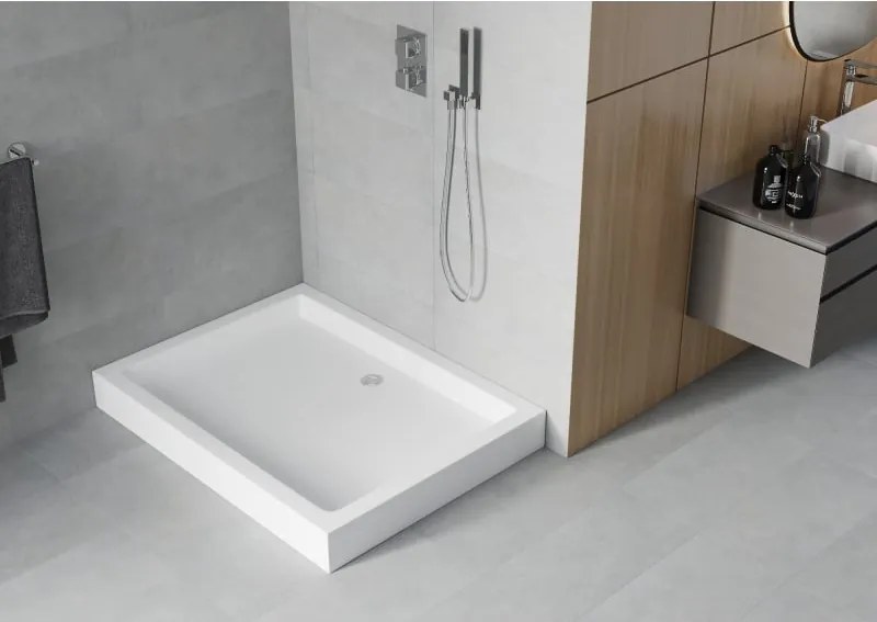 Mexen Rio rechthoekige douchebak 100 x 80 cm, wit - 45108010