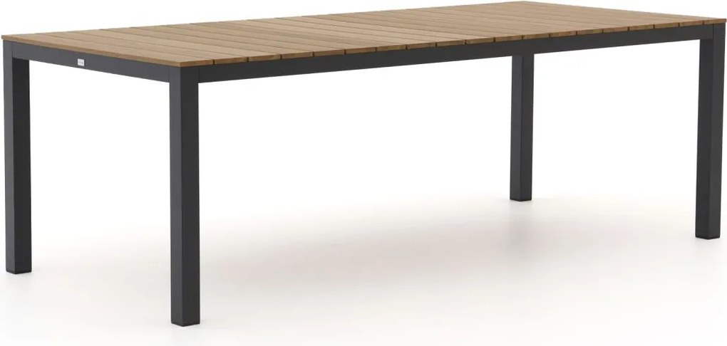 Tuin eettafel Bellagio  | Rechthoekig  | Tuintafel Polywood | 220x100cm | 6 personen | Kees Smit Tuinmeubelen