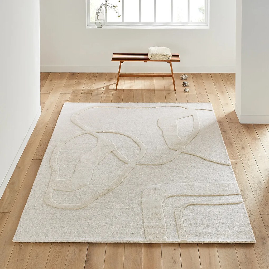 Vloerkleed 100% wol, CAILA