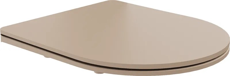 Mexen softclose slim wc-bril, duroplast, cappuccino mat - 39740064