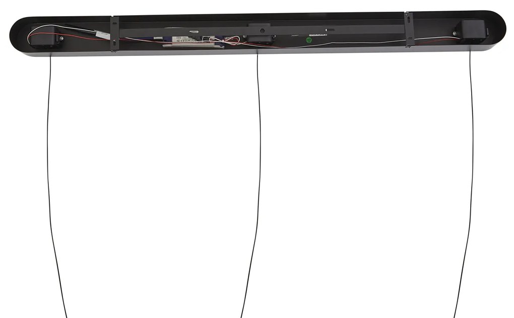 Hanglamp zwart met mokka incl. LED 3-staps dimbaar 3-lichts easylift - Witch