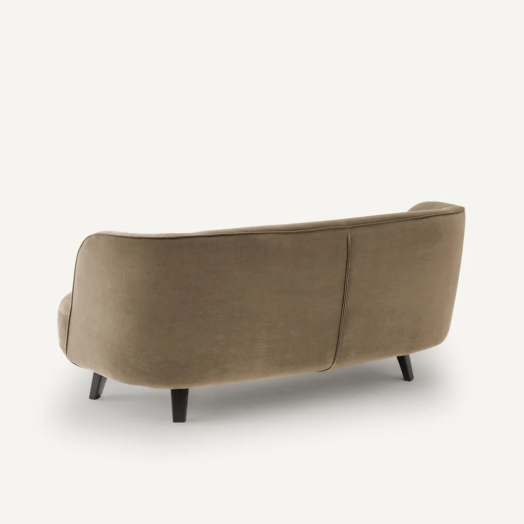 XS Sofa, in fluweel, ROSEBURY, ontwerp door Emmanuel Gallina