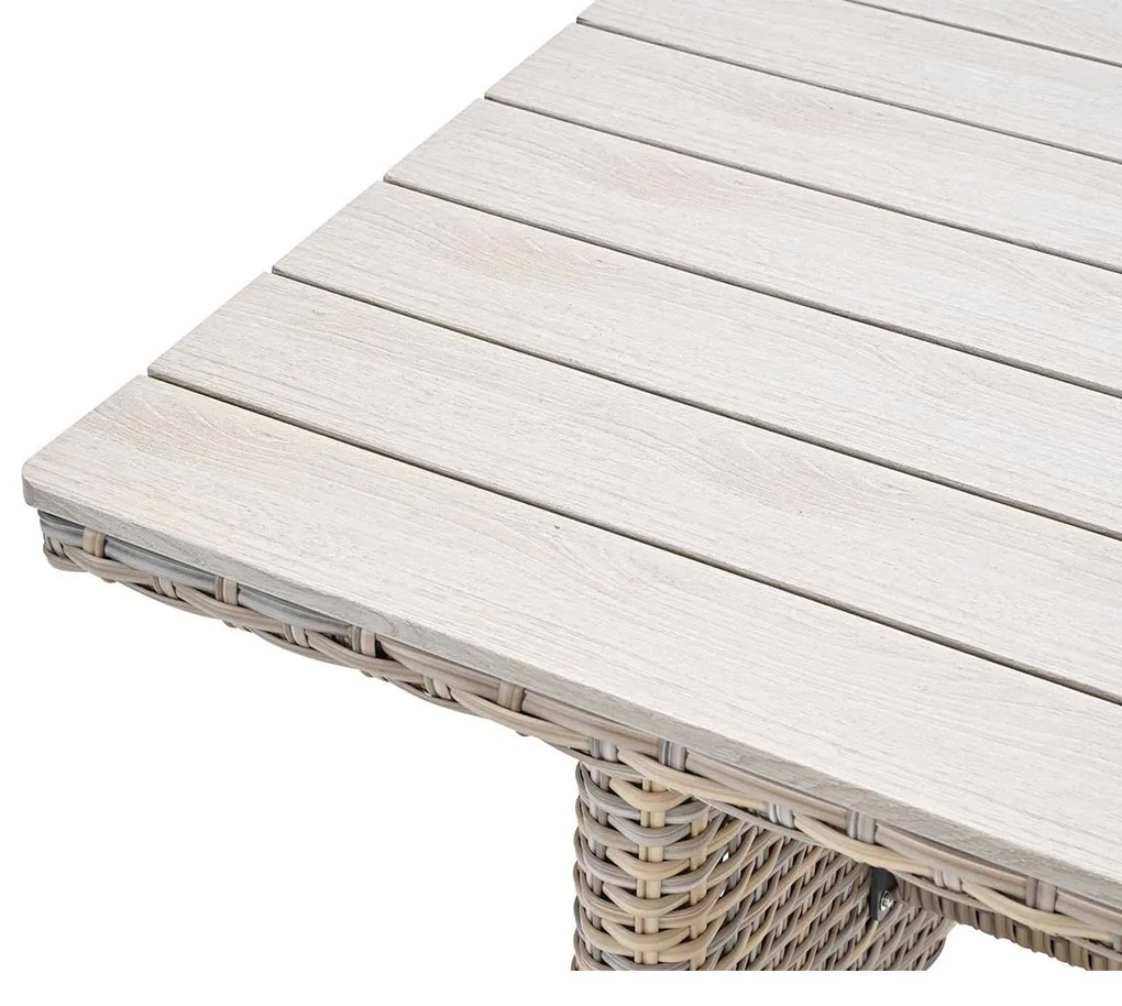 Garden Impressions Alaska lounge dining set 6-delig rechts - light teak vironwood