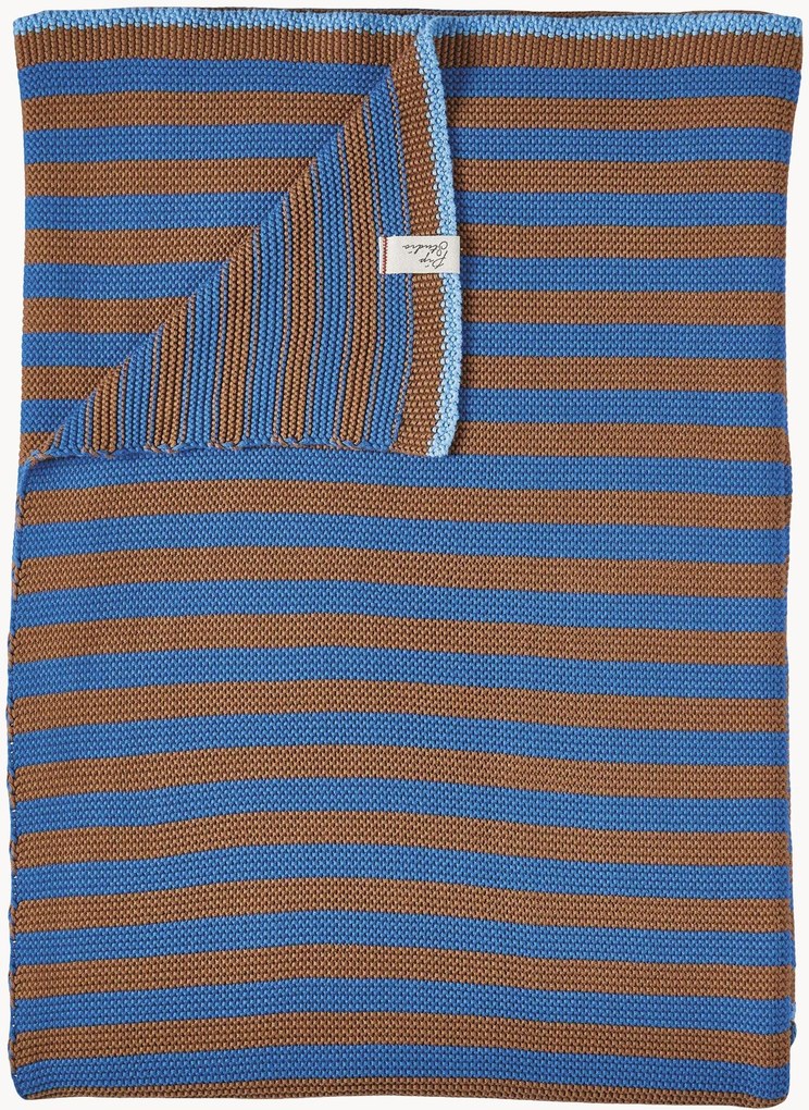 Katoenen plaid Bonsoir Stripe