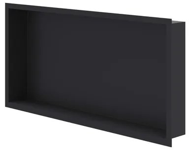 IVY Inbouwnis - 60x30x7.5cm - Mat zwart PED 6500752