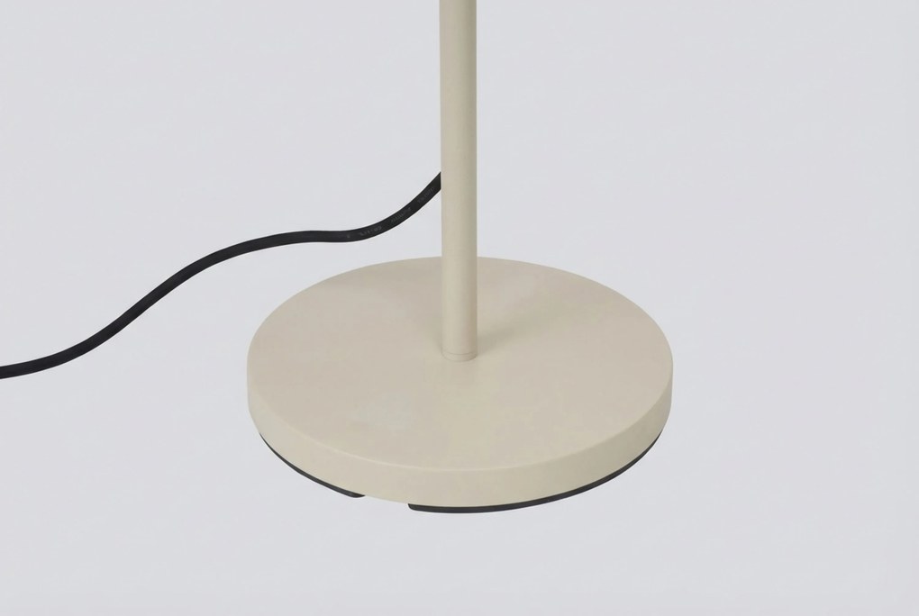 Buiten Vloerlamp Beige Met Witte Kap IP - Virginia Kunststof /Staal Zand/Beige
