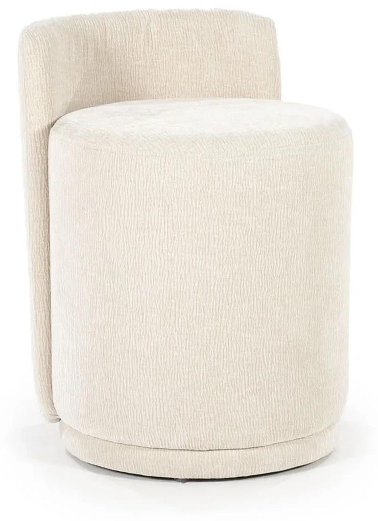 By-Boo Marque Moderne Scandinavische Poef Beige