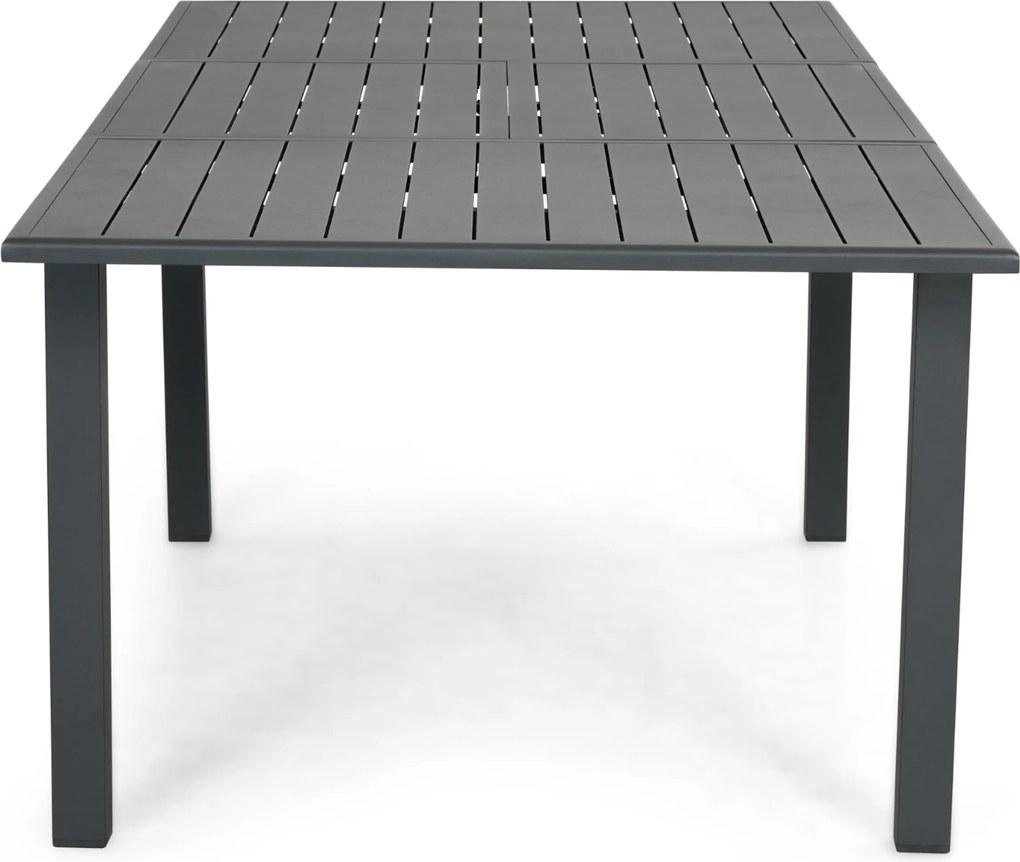Dining Tuintafel  uitschuifbaar 160/240x100 cm Grijs Presto Arvento