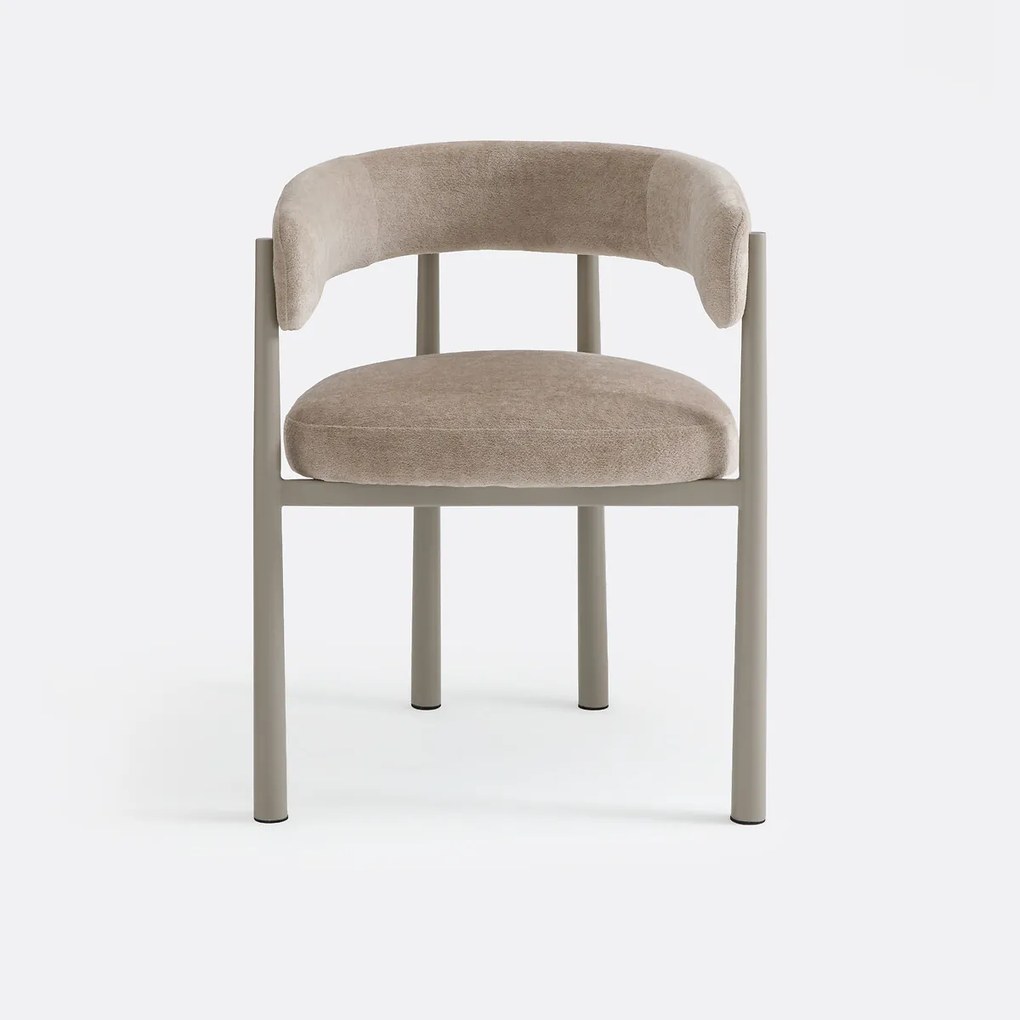 Gestoffeerde tafelfauteuil, DELLY