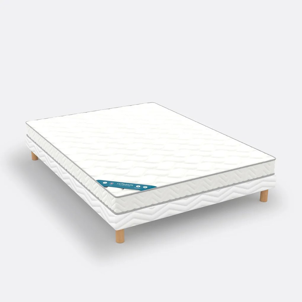 28 kg/m³ HD-schuim matras, zeer stevige ondersteuning, zacht comfort