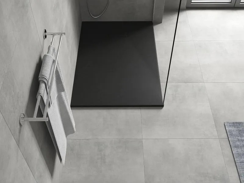 Mexen Hugo rechthoekige SMC douchebak 100 x 80 cm, zwart - 42708010