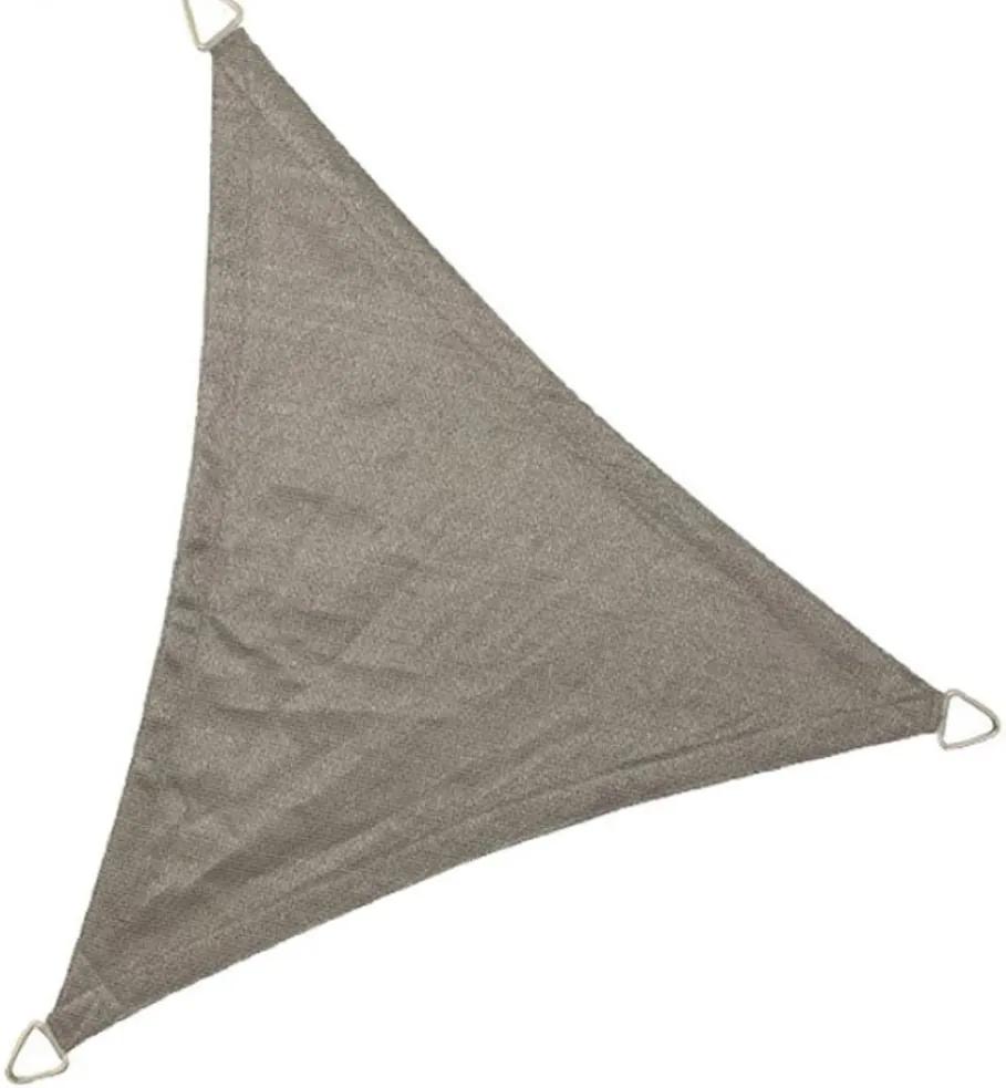 Schaduwdoek driehoek 3,6 x 3,6 x 3,6m antraciet