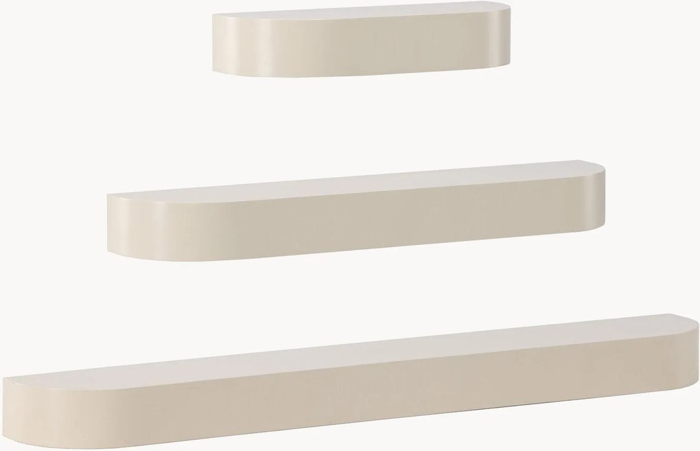 Wandplanken Glow, 3-delig
