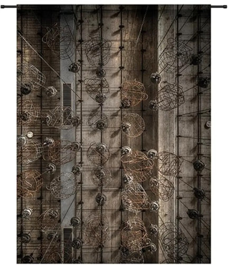 Urban Cotton Wandkleed Hanging Baskets - 145x190 cm