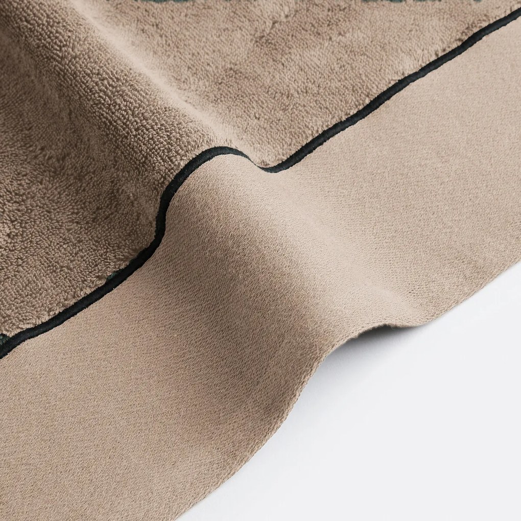 Maxi badlaken in gekamd katoen 675g/m², Victor