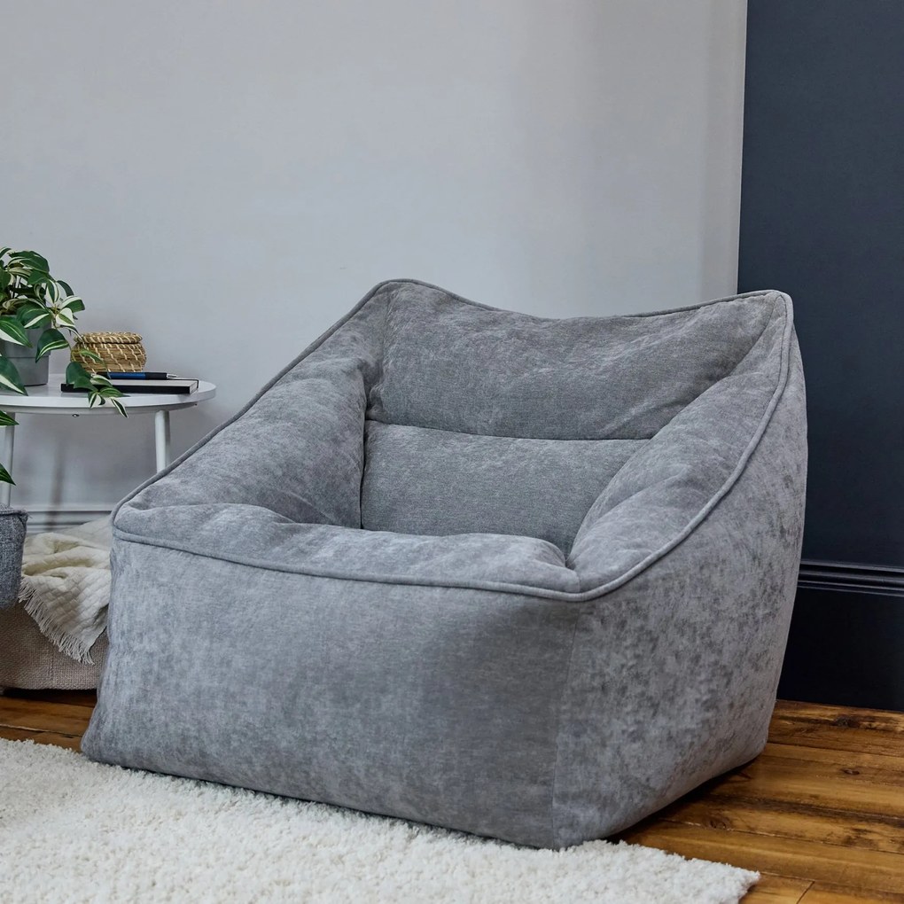 Natalia Chenille Armchair Bean Bag