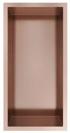 Hotbath &MORE Inbouwbox of inbouwnis - 30x15x10 - Geborsteld koper PVD BOX015BCP