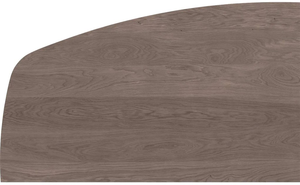 Goossens Excellent Eettafel Uniek, Semi ovaal 180 x 100 cm