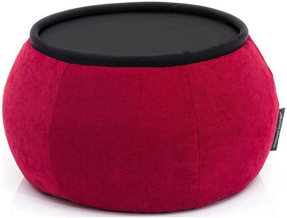 Ambient Lounge Poef Versa Table - Wildberry Deluxe