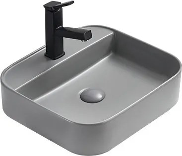 Mexen Sofia opbouw wasbak 50 x 40 cm, lichtgrijs mat - 22155061