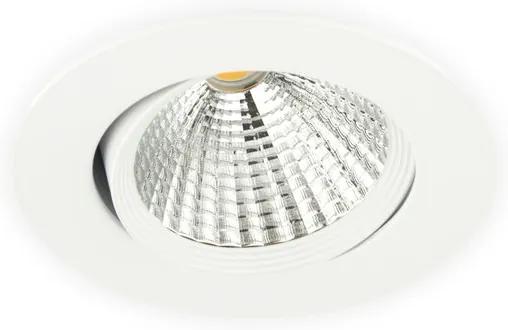 Inbouwspot LED 7W Dimbaar, Wit, Rond, Kantelbaar, 230V