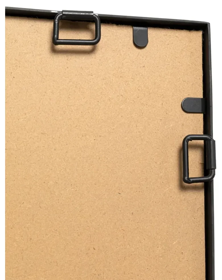 Kare Design Finestra Zwarte Spiegel Met Vakken 180x90 - 90x180cm