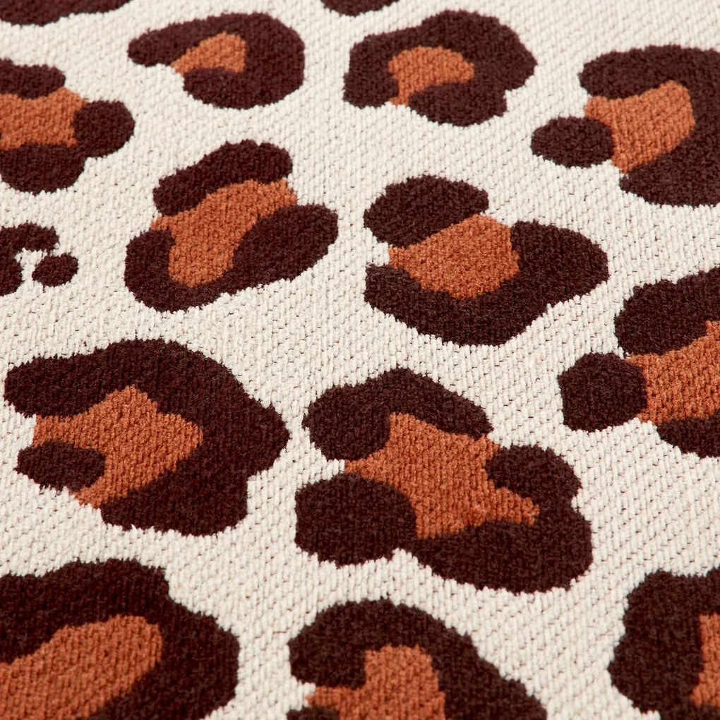 Vloerkleed met luipaardprint, Nimia