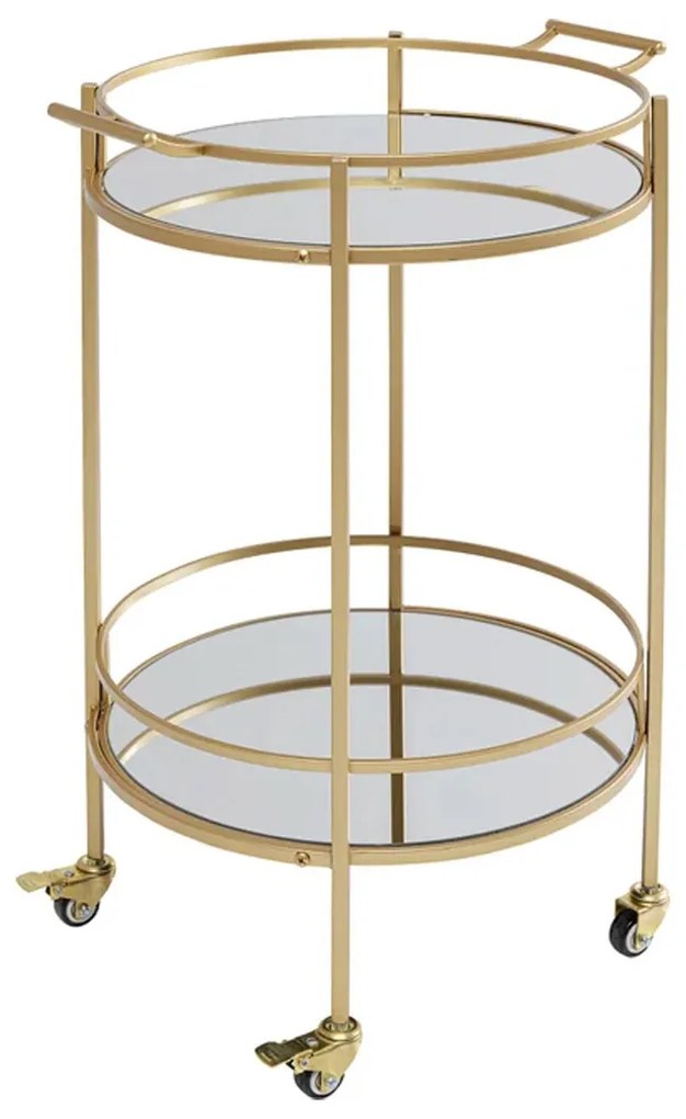 Ronde Trolley Goud - 57 X 47.5cm.