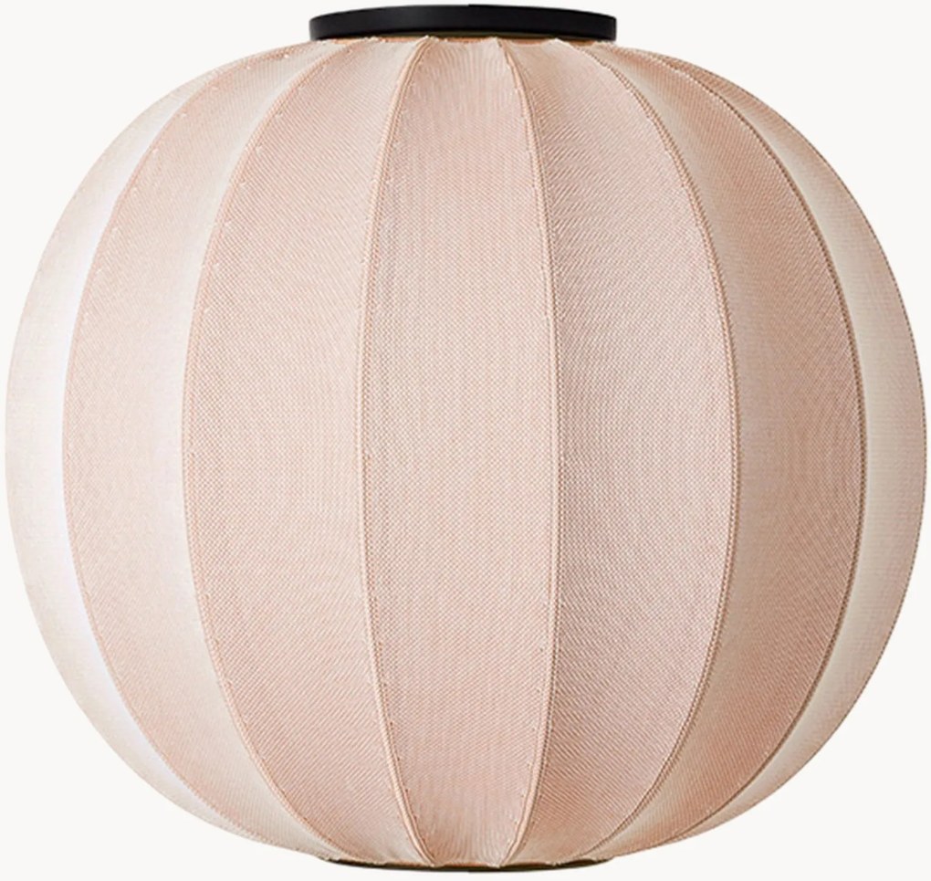 Handgemaakte grote plafondlamp Knit-Wit