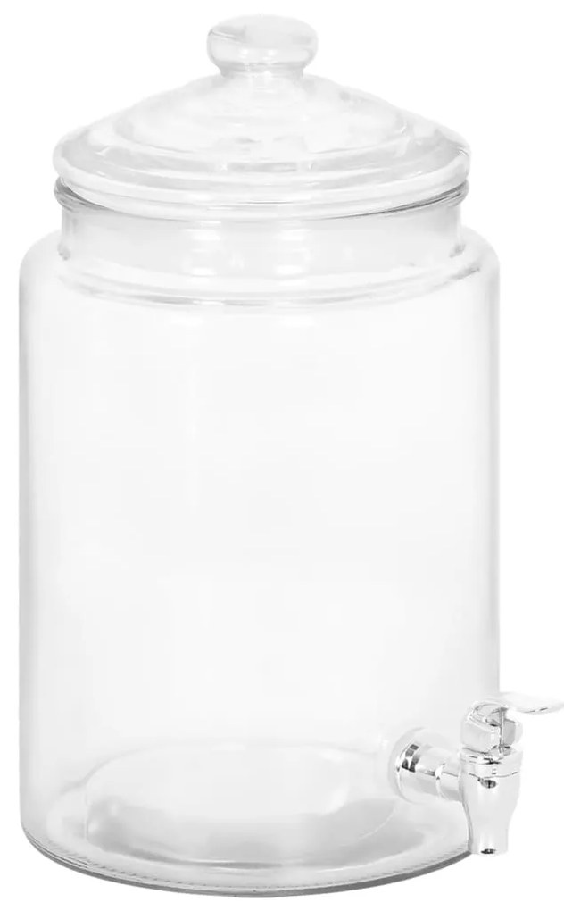 vidaXL Drankdispenser 5800 ml glas