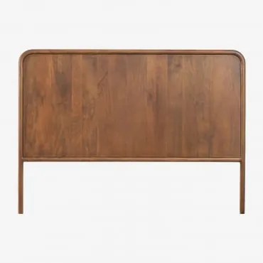 Mango Houten Hoofdeinde Maupaul Donker Handvat Hout & 150 Cm - Sklum
