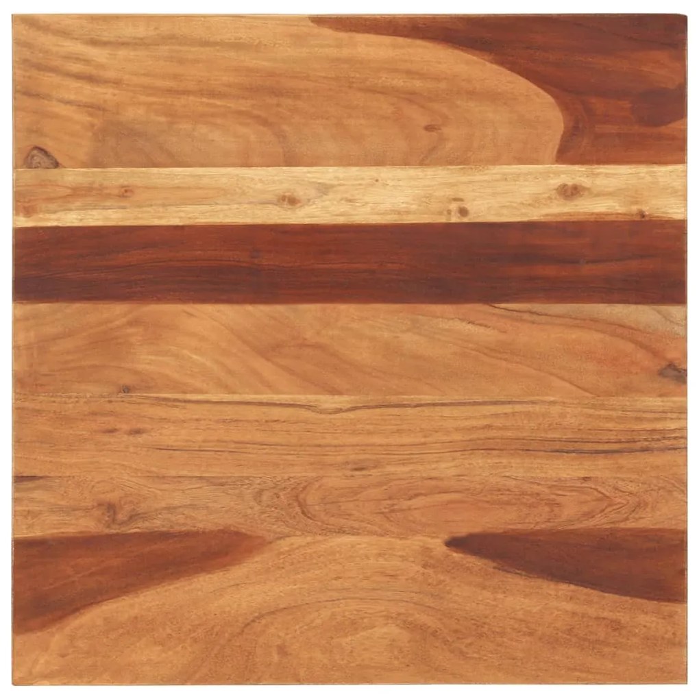 vidaXL Tafelblad 15-16 mm 60x60 cm massief sheeshamhout