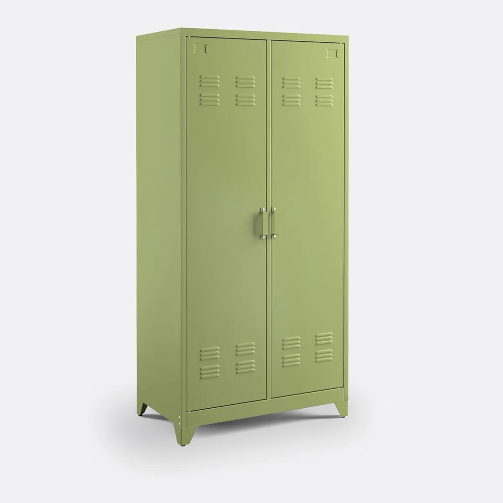 Metalen kast, 2 deuren, Hiba