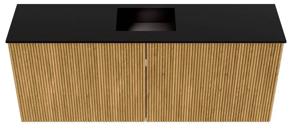 Mondiaz Joya 100cm toiletmeubel oak met wastafel faye midden 1 kraangat urban