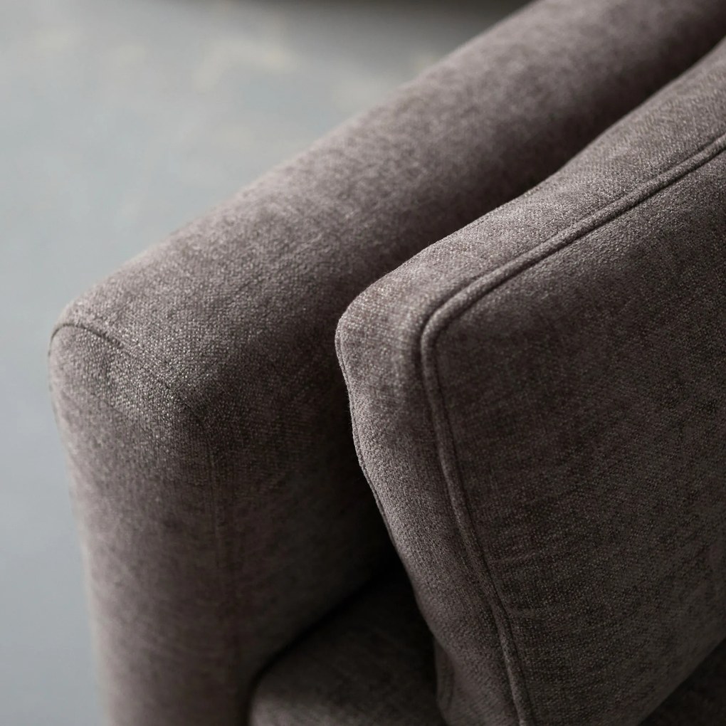 Fauteuil Grijsbruin Stof