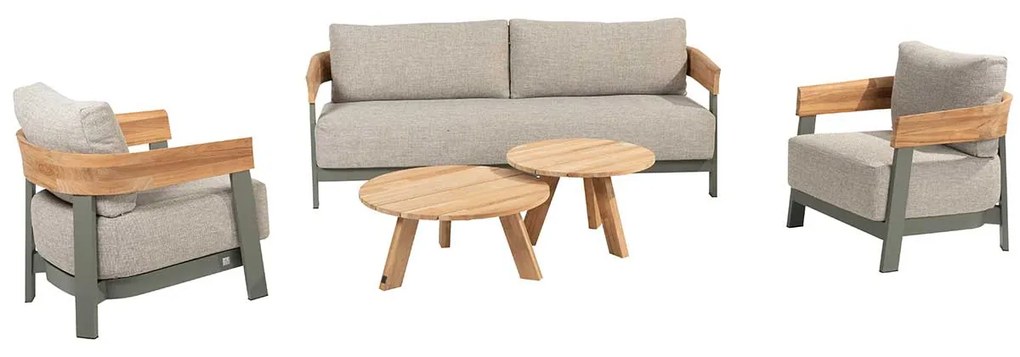 4 Seasons Outdoor Varenna loungeset 5-delig - Olijf