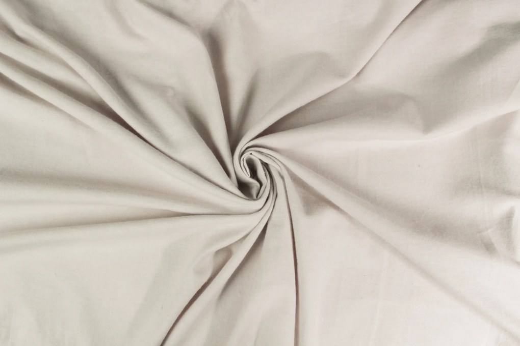 Hoeslaken flanel - 100% katoen - 90x200 - off-white