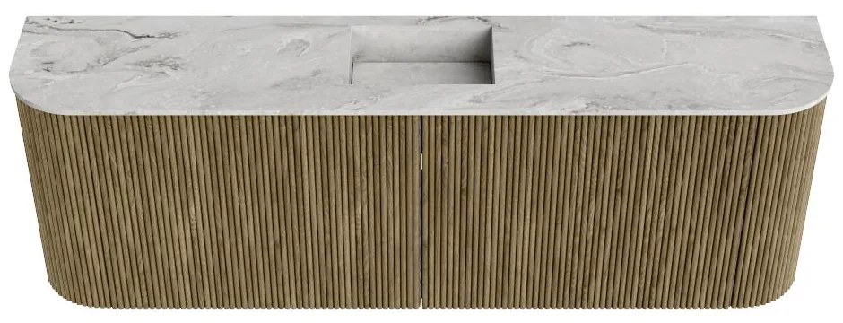 Mondiaz Joya DLux 125cm toiletmeubel ronding links/rechts dusk met wastafel faye midden 1 kraangat glace