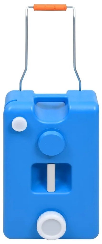 vidaXL Watertank op wielen 25 L blauw
