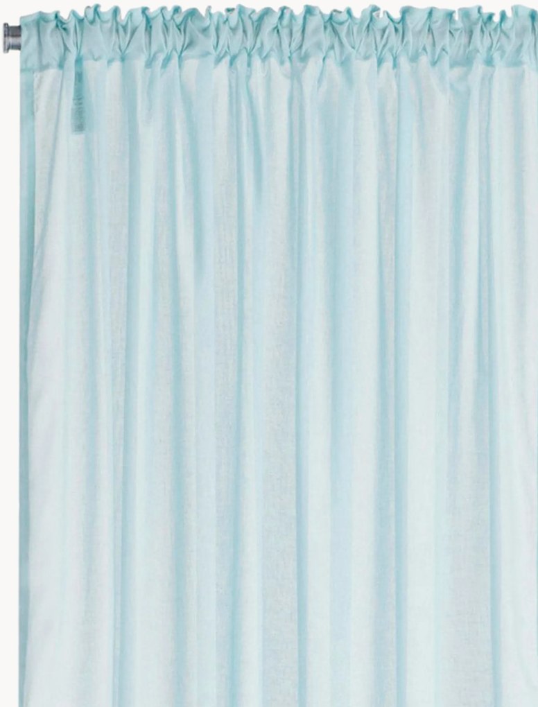 Lichtdoorlatende multibandgordijnen Ilona, 2-delig, B 145 cm