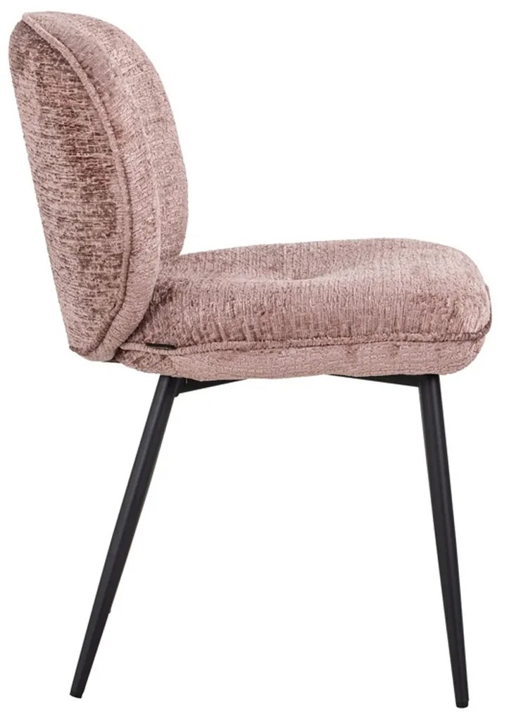 Richmond Interiors Kiki Luxe Eetkamerstoelen Roze (set Van 2)