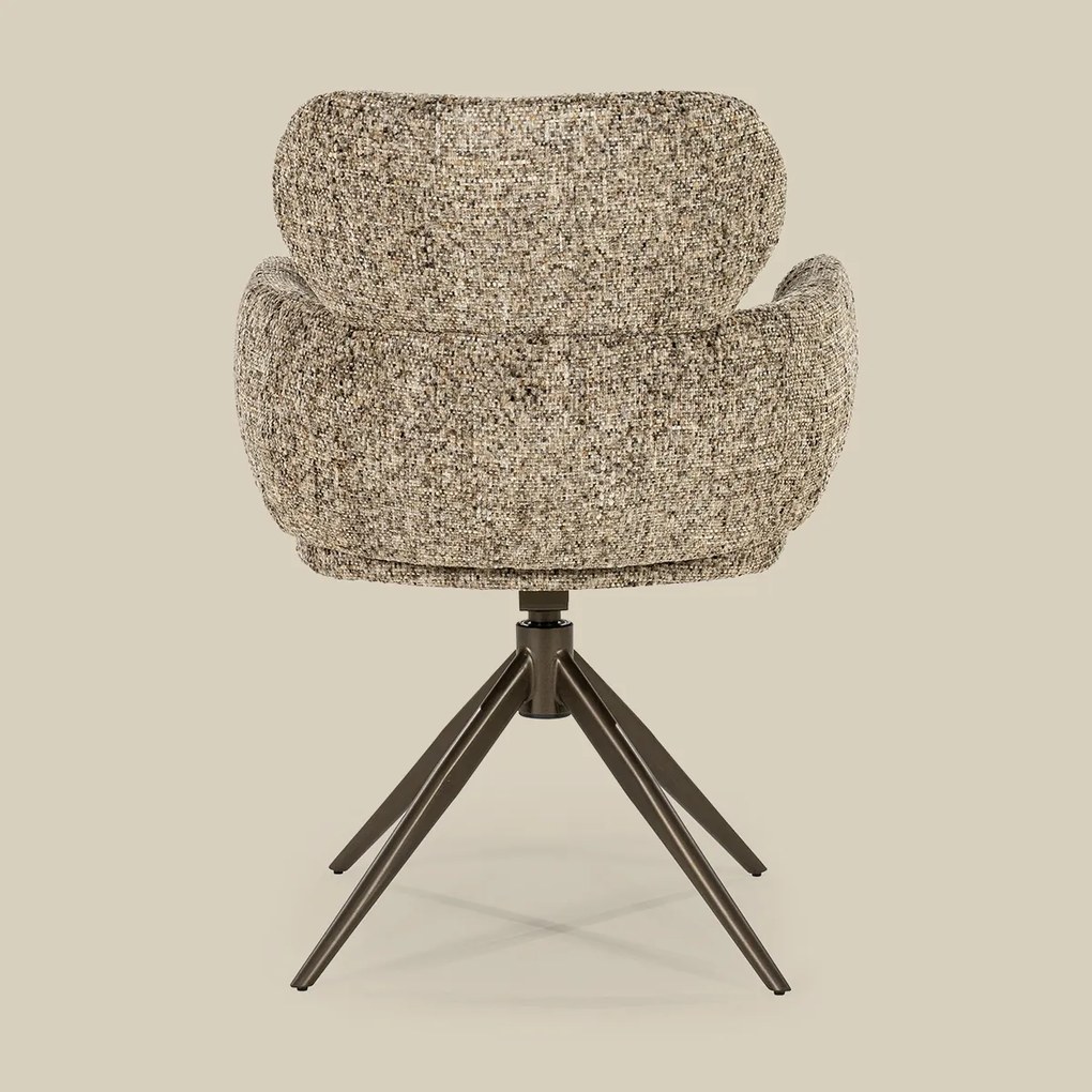 Draaibare Eetstoel Taupe