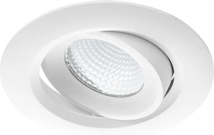 Noxion LED Spot Droplet IP44 2700K Aluminium 6W | Dimbaar