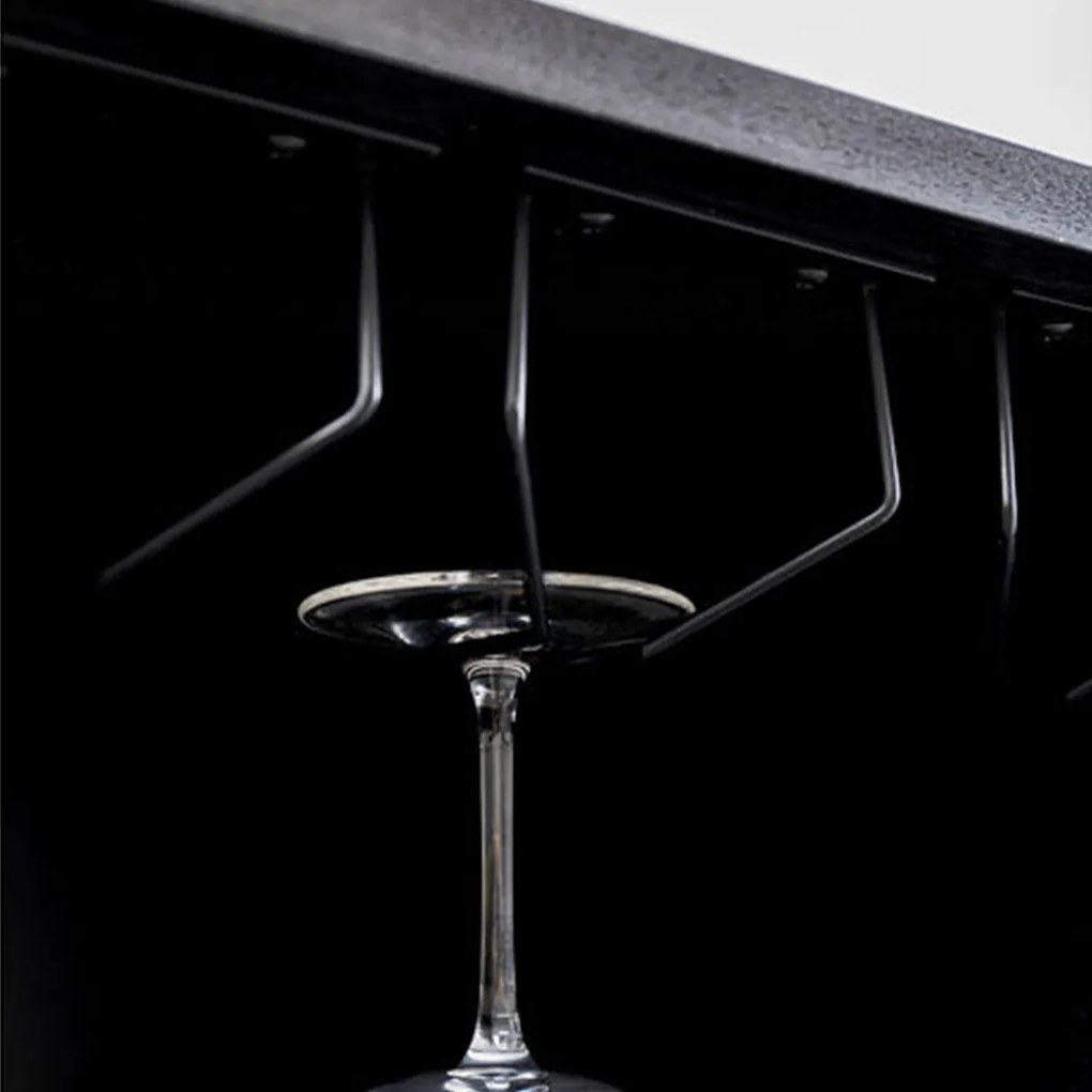 Kare Design Caldera Chroom Design Thuisbar - 120x48x105cm.