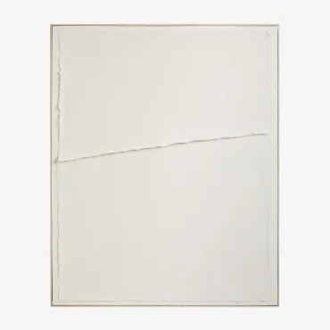 Decoratief Schilderij Met Linnen Textuur Ovilea 80 X 100 Cm & B - Sklum